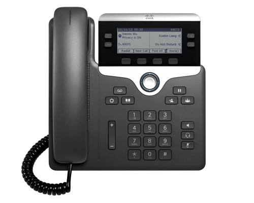 Cisco IP Phone 7821 Multiplatform P, CP-7821-3PCC-K9, VoIP phone for business communication