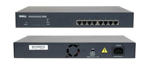 DELL PowerconNECt 2508 8-Ports Gigabit Ethernet Network Switch for ProLiant DL360p Gen8 servers