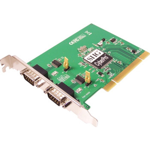 SIIG Cyberserial Dual PCI RJ 2-Ports Serial Adapter for ProLiant DL360p Gen8 servers
