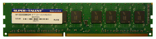 Super Talent 8GB DDR3-1333MHz ECC Unbuffered Memory Module for ProLiant DL360p Gen8 Servers