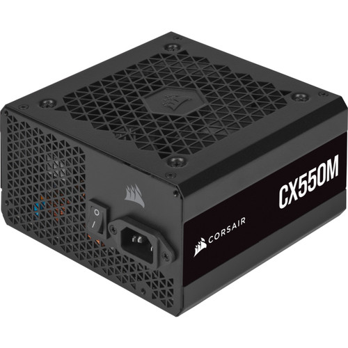 Corsair CX550M 550W Power Supply Unit for ATX Black 24-pin - Compatible with ProLiant DL360p Gen8 Servers