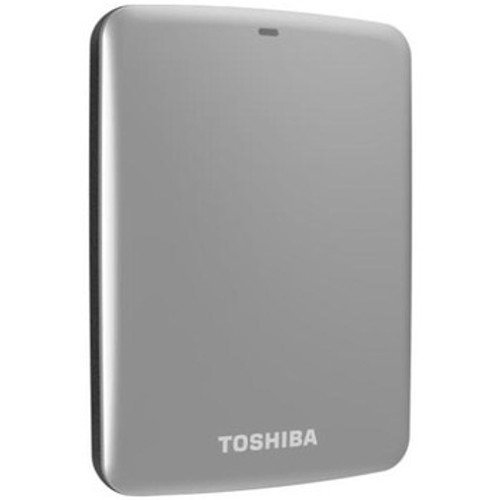 Toshiba Canvio Connect 1TB USB 3.0 External Hard Drive Silver compatible with laptops and desktops