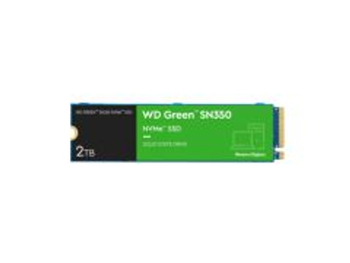 Western Digital Green SN350 2TB PCIe NVMe SSD M.2 2280 - Compatible with WDS200T3G0C - Storage Drives