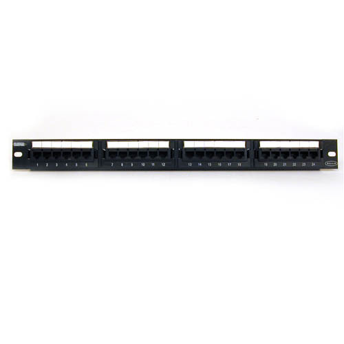 Belkin 24-Port CAT 5e Patch Panel for Network Cable Management