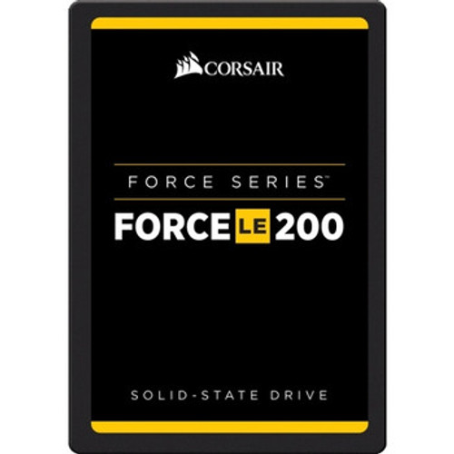 Corsair Force Le200 Series 240GB TLC SATA 6Gbps 2.5-Inch Internal Solid State Drive mounted in a server rack