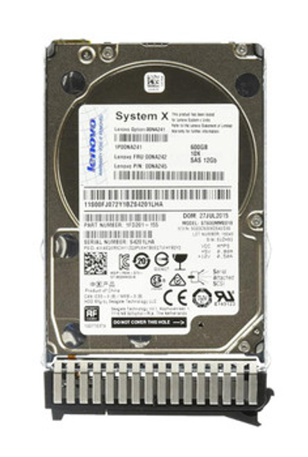 Lenovo 600Gb 10000Rpm SAS 6Gbps 64Mb Cache 2.5-Inch Internal Hard Drive compatible with servers