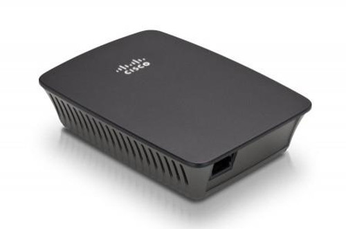 Cisco Linksys RE1000 Wireless Range Extender 300Mbps 2 Antennas RJ-45 Compatible with 802.11n ISM Band Unii Band Servers