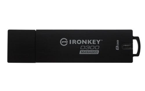 Kingston Technology IronKey D300 USB Flash Drive 16GB Black USB Type-A 3.2 Gen 1 - Compatible with servers