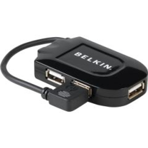Belkin F5U045TT 4-Port USB 1.1 Pocket Hub External, Compatible with Various Devices