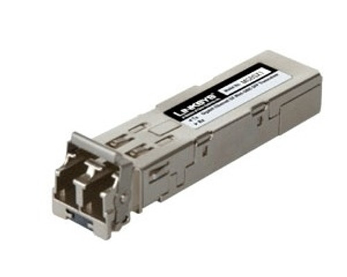 Cisco Mgblx1= Gigabit Ethernet LX Mini-GBIC SFP Transceiver compatible with Cisco networking equipment.