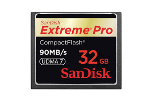 Sandisk 32Gb Extreme Pro 600X Compactflash Memory Card for UDMA Type I - SDCFXP-032G-X46