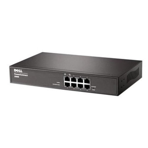 Dell C752K Powerconnect 2808 8-Port Managed Switch for Gigabit Ethernet Networks
