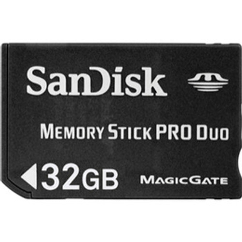 Sandisk 32Gb Memory Stick Pro Duo Memory Card for Cameras and Gaming Devices