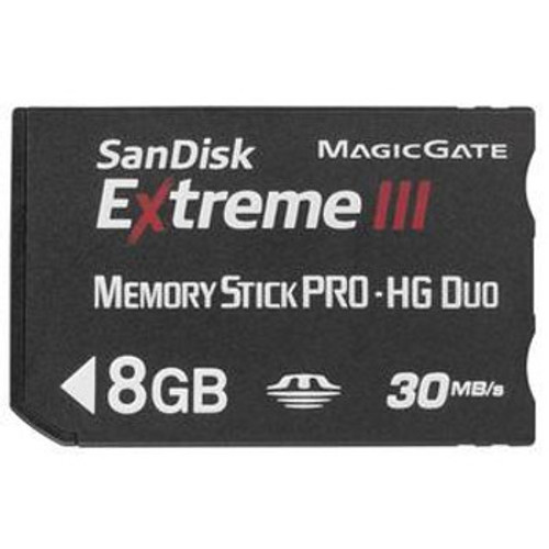 Sandisk 8Gb Extreme III Memory Stick Pro-HG Duo for ProLiant DL360p Gen8 Servers