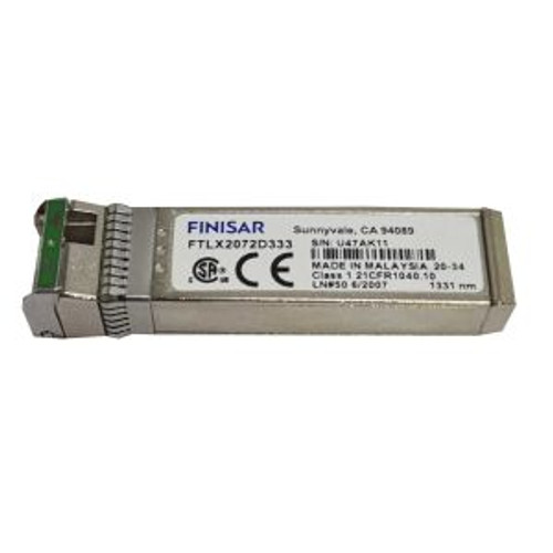 Finisar FTLX2072D333 10Gbps 10km Bidi 1271/1331nm SFP+ Transceiver Module for Data Centers