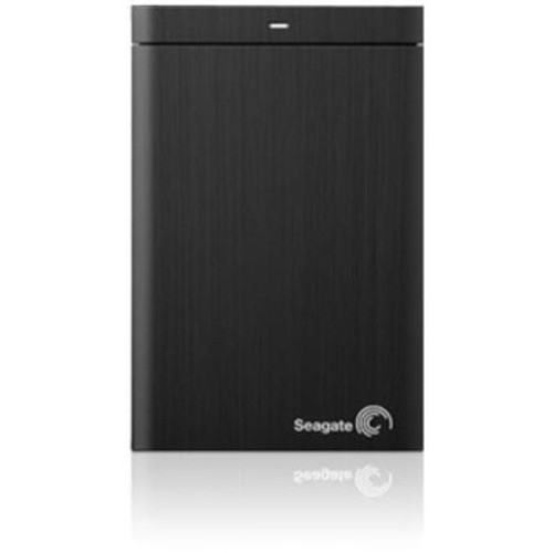 Seagate Backup Plus 750GB USB 3.0 External Hard Drive in Black, compatible with laptops and desktops