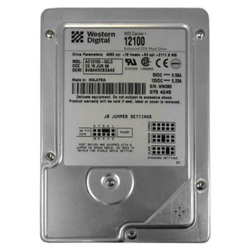 Western Digital 2GB 5400RPM ATA 33 3.5 256KB Cache Caviar Hard Drive compatible with servers