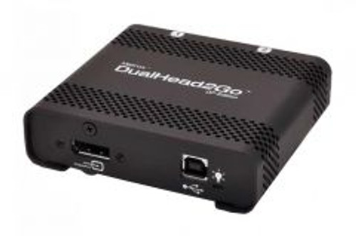 Matrox Dualhead2Go DP Edition Graphics Expansion Module compatible with Dual Displayport Support - D2G-DP-MIF