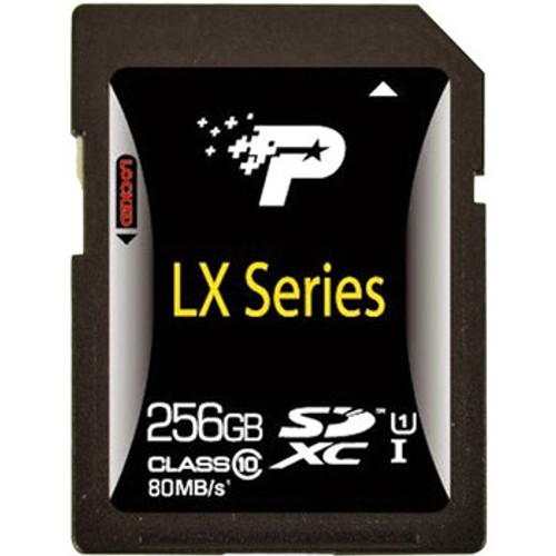 Patriot 256GB Class 10 SDXC UHS-I Flash Memory Card for PSF256GSDXC10