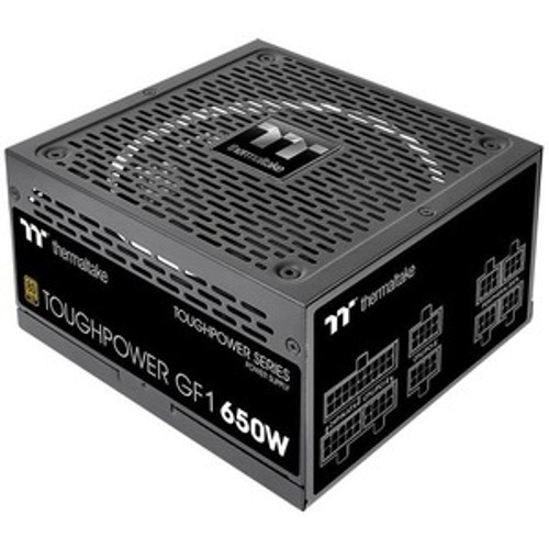 Thermaltake ToughPower GF1 650W Power Supply ATX/EPS 80 Plus Gold PS-TPD-0650FNFAGx-1 - Compatible with ATX/EPS systems