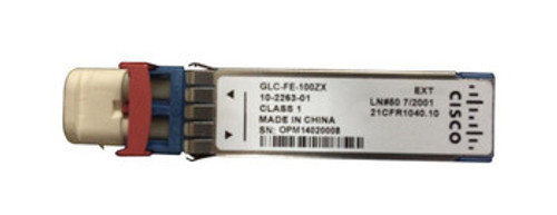 10-2263-01 | CISCO | 100Mbps 100Base-Zx Single-Mode Fiber 80Km 1550Nm Duplex Lc ConNECtor Sfp Transceiver