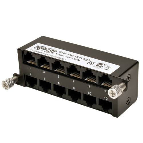 Tripp Lite N484-12RJ Patch Panel for Networking Applications