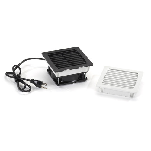Black Box NEMAFAN1 hardware cooling accessory for servers and racks in black and white color option