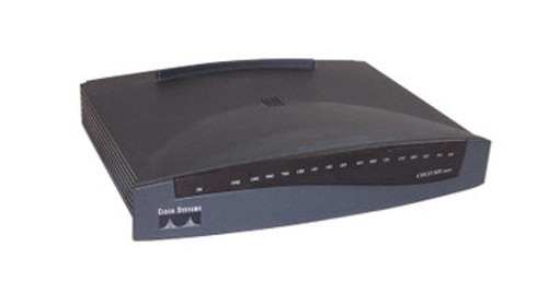 Cisco 801 ISDN Router with 4 x 10Base-T LAN and 1 x ISDN BRI WAN, compatible with small office networks