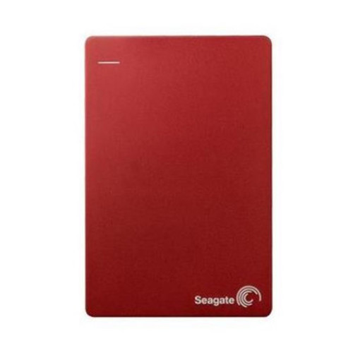 Seagate Backup Plus 500GB USB 3.0 External Hard Drive in Red - 1D8AM4-571 - Portable storage for data backup