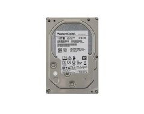 Western Digital Ultrastar Dc Hc330 10TB 7200RPM SATA 6Gb/S 256Mb Cache 512E 3.5-Inch Hard Drive mounted in server rack