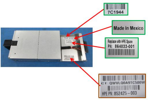Hewlett Packard Enterprise 864033-001 Fan Module for Servers