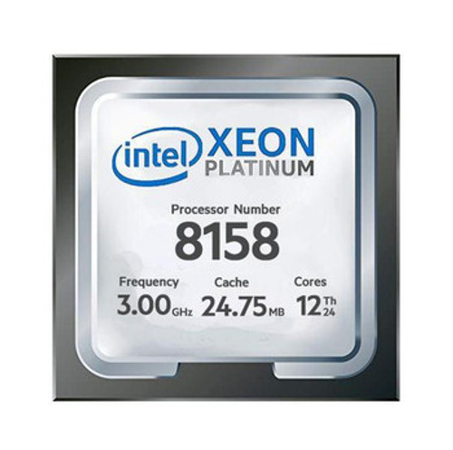 HPE Intel Xeon Platinum 8158 12-Core Processor for ProLiant DL580 Gen10 - 878149R-L21