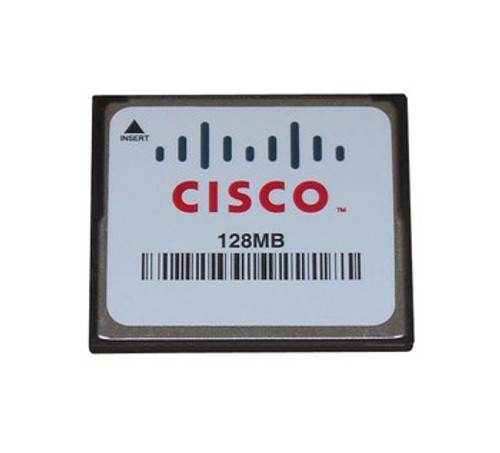 CISCO 128Mb Compactflash Memory Card for 3745 Router Series - MEM3745-128CF-EXT - Compatible with CISCO 3745 routers