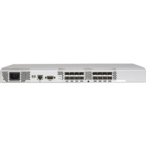 HP Storageworks 4/16 Fibre Channel Power Pack SAN Switch Cascadable - Compatible with HP servers - Data storage solution