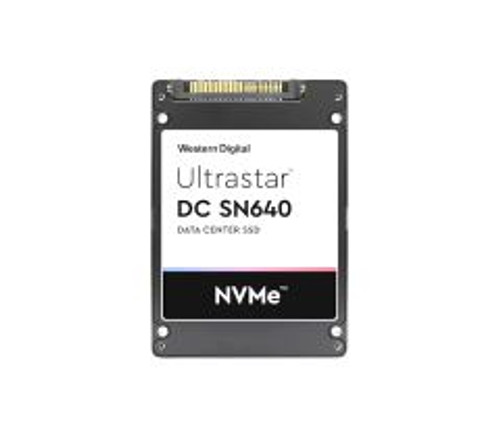 Western Digital Ultrastar DC SN640 3.84TB PCIe NVMe U.2 SSD for Servers
