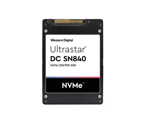 Western Digital Ultrastar DC SN840 1.6TB TLC PCIe NVMe SSD U.2 2.5 Drive - FIPS 140-2 Encryption - Server Compatible
