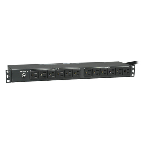 Tripp Lite PDU2430 Power Distribution Unit 24 AC Outlets 1U Black - Compatible with Server Racks