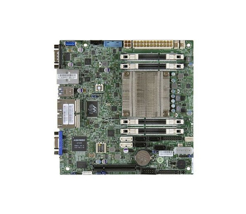 Supermicro MBD-A1SRI-2558F-O Mini ITX System Board with Intel Atom C2558 CPU - Compatible with Mini ITX Systems