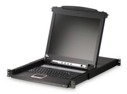 Hp AZ874A TFT7600 G2 Rack-Mount KVM Console with Keyboard and Monitor for server rack integration