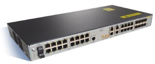 Cisco ASR 901 Router PayG 4 GE Port - TD by Cisco, mounted in a server rack