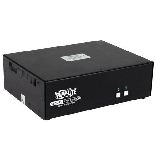 Tripp Lite B002A-DP2A2 KVM Switch Black - Compatible with ProLiant DL360p Gen8 servers