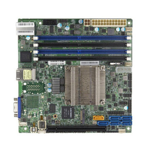 Supermicro X10Sdv-F Mini-ATX Server Motherboard for Xeon D-1541, Single Socket, FCBGA 1667