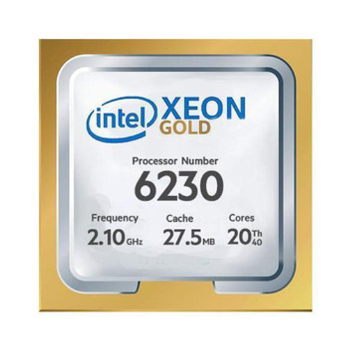 Dell Intel Xeon Gold 6230 20-Core Processor Upgrade for C6420-6230 Servers
