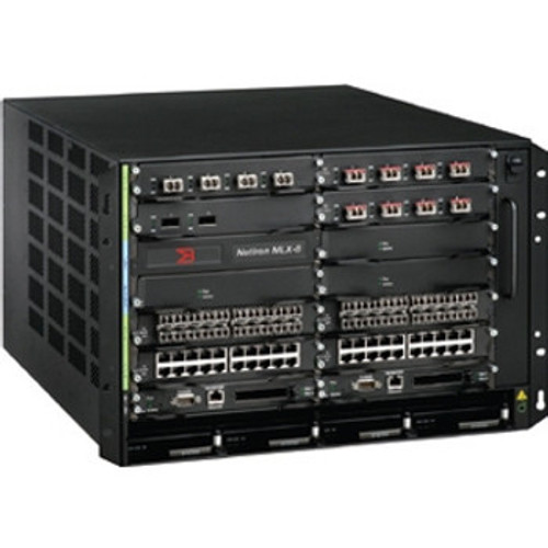 Brocade Netiron MLX-8-AC Multi-Service IP/MPLS Aggregation Router - Compatible with various network setups