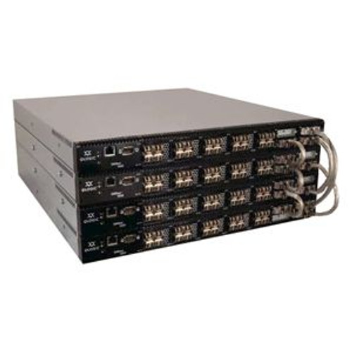 QLogic 5802V Fibre Channel Switch - 8 Ports - 8 Gbps - Dual Power Supply - SB5802V-08A8 - Server Rack Mounted