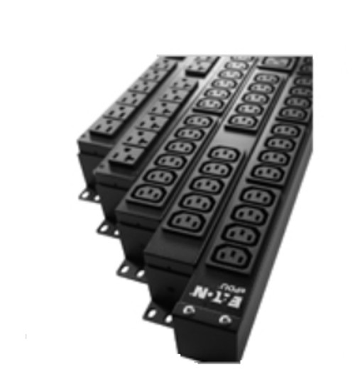 Eaton TPC4100-D Power Distribution Unit PDU 12 AC Outlets 1U Black - Compatible with server racks