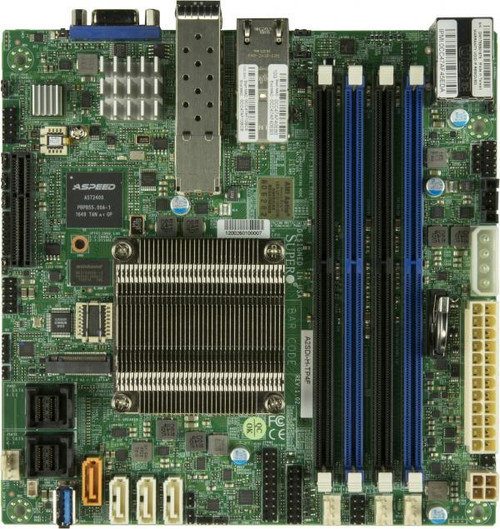Supermicro A2SDI-H-TP4F-O Mini ITX Motherboard compatible with ProLiant DL360p Gen8 servers