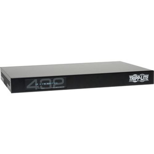 Tripp Lite B072-032-IP4 32-Ports RJ-45 KVM Switch 1U Rack-Mountable for Remote User Access