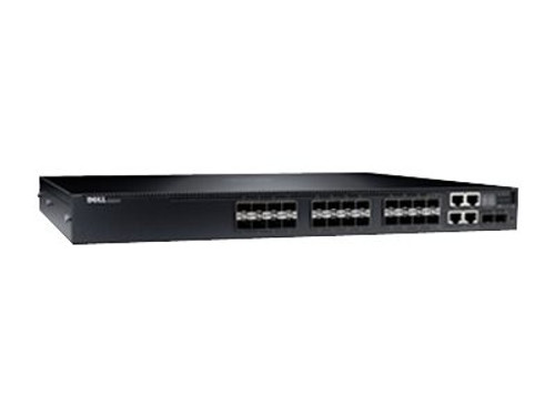 DELL EMC Networking N3024Efon Switch 24 Ports Managed Rackmountable - Compatible with 3T3XG - Ideal for network setups