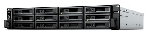 Synology RX1222SAS Black HDD/SSD Enclosure for 2.5/3.5 Drives - Compatible with Synology Servers